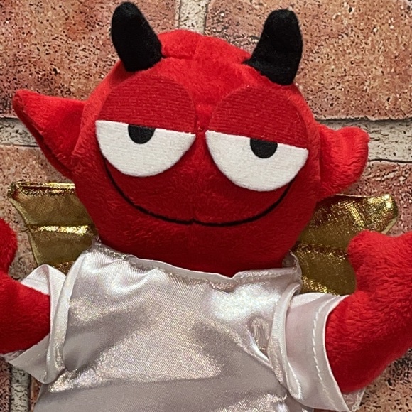 EXTREMELY RARE! !990's Gemmy "Divine Thing" song and Dancing Devil in Angel cos. - Picture 3 of 8